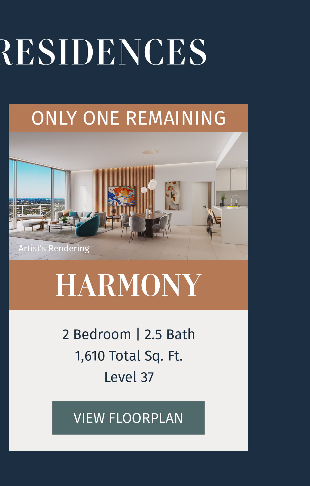 ONLY ONE REMAINING - Harmony